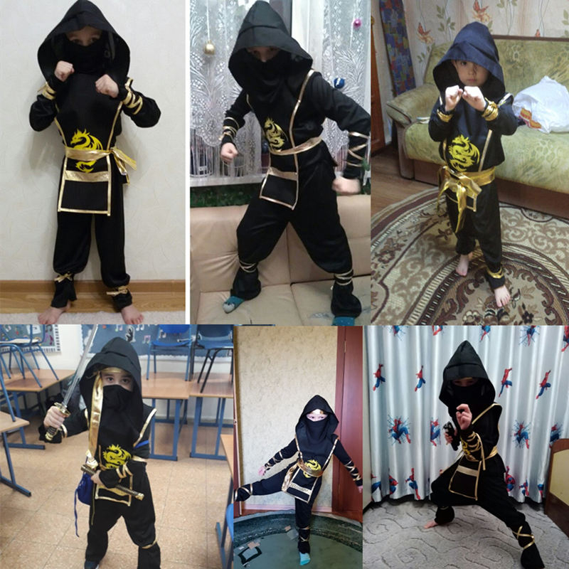 Ninja Deluxe Costume with Accessories - Kids