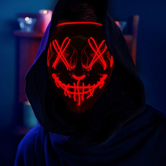 Led Neon Purge Mask