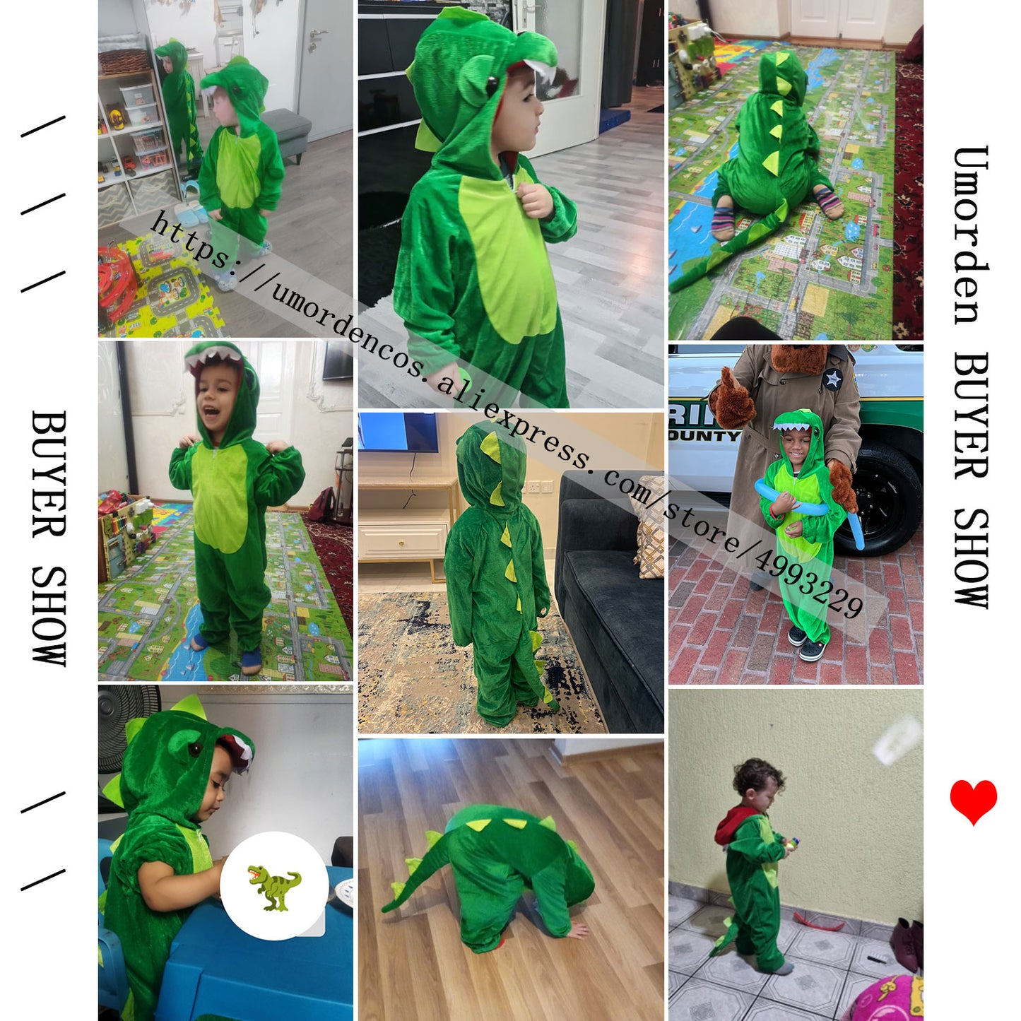 Animal Dinosaur Costume - Kids