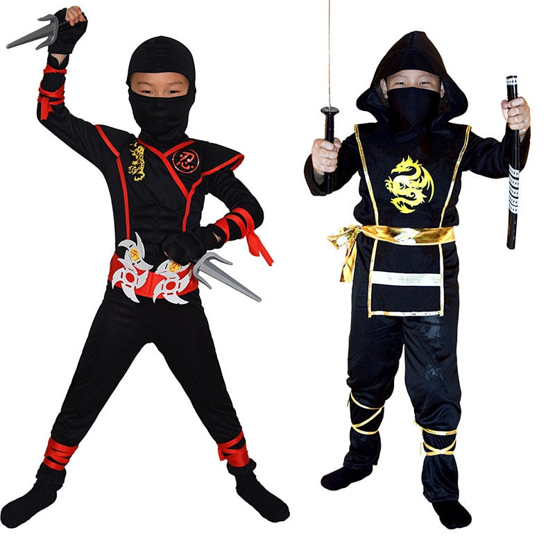 Ninja Deluxe Costume with Accessories - Kids